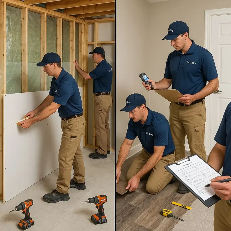 Repairs and Reconstruction process in Gilliam County, OR